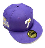 NEW ERA "LAKE MINNETONKA" PHILLADELPHIA PHILLIES FITTED HAT (PURPLE/GOLD)