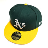 NEW ERA "BASIC ON FIELD" OAKLAND A’S  FITTED HAT