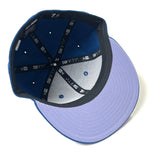 SFC X BAD NEW BASS "THE HARBOR" FITTED HAT (SEASHORE BLUE/LAVENDER)