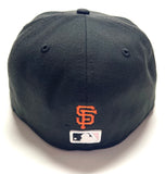 NEW ERA "SIDEPATCH BLOOM" SF GIANTS  FITTED HAT (BLACK/PINK) (7 3/4 & 8)