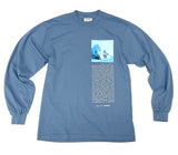 AKOMPLICE “WRONG ICE” LS TEE (CLEAR BLUE)