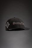 SFC X NEW ERA "OLD E" FITTED HAT (BLACK/CHARCOAL GREY)