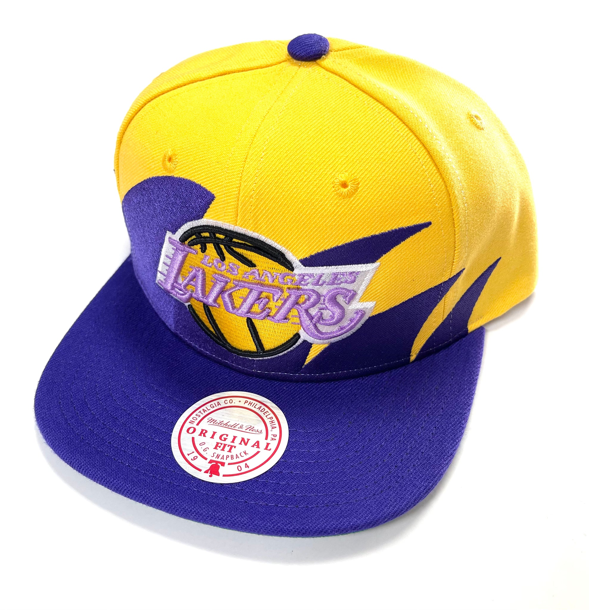 MITCHELL NESS SHARKTOOTH LA LAKERS SNAPBACK So Fresh Clothing