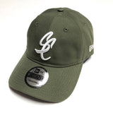 SFC "SC SCRIPT" NEW ERA DAD HAT (OLIVE GREEN)
