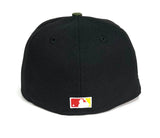 NEW ERA "MONSTER" SF GIANTS FITTED HAT (BLACK/OLIVE GREEN)