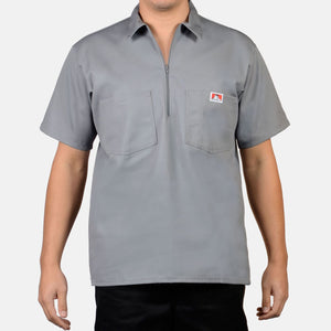 BEN DAVIS "S/S SOLID" SHIRT (GREY)