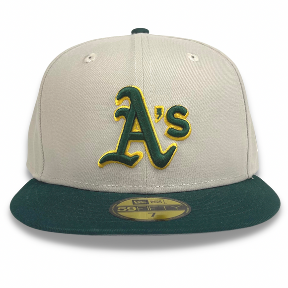 New Era Oakland Athletics World Class 59FIFTY Fitted Stone - Size 758