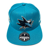 MITCHELL & NESS "VINTAGE" FITTED HAT SAN JOSE SHARKS FITTED HAT (7 1/8)