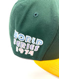 NEW ERA "1974 WS SIDEPATCH" OAKLAND A'S  FITTED HAT