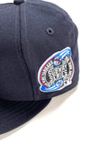 NEW ERA "SUBWAY SERIES SIDE PATCH" NY YANKEES FITTED HAT (NAVY)