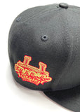 NEW ERA "GOLD BLOODED" SF GIANTS FITTED HAT (BLACK/SCARLET)