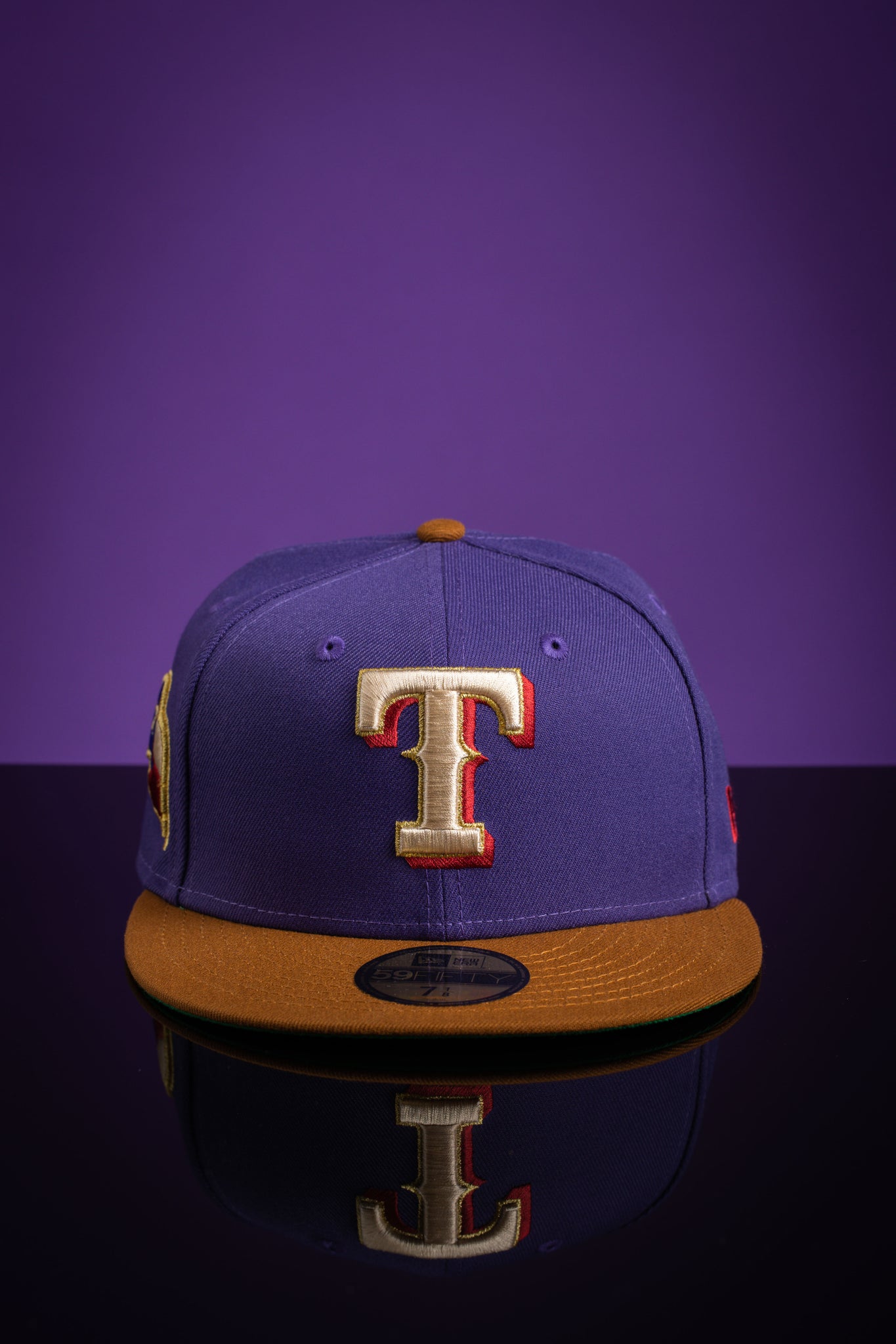 NEW ERA PURPLE COAT TEXAS RANGERS FITTED HAT (ORCHID PURPLE/TOASTED – So  Fresh Clothing