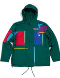 COOKIES "ALL CONDITIONS" RIPSTOP JACKET (GREEN/MULTI)