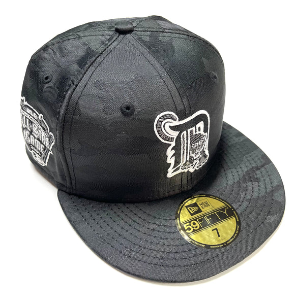New Era Detroit Tigers Black Tonal 59FIFTY Fitted Hat