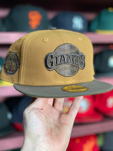 NEW ERA TONAL SF GIANTS FITTED HAT (TOASTED PEANUT/DARK BROWN
