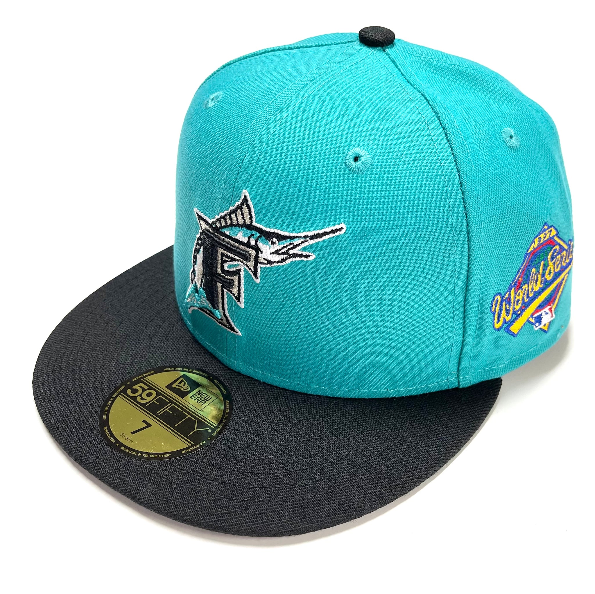 NEW ERA 1997 WS SIDE PATCH FLORIDA MARLINS FITTED HAT – So Fresh Clothing
