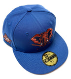 NEW ERA “ELEPHANT” FITTED HAT (SONGBIRD BLUE/RUST/PINK)
