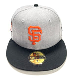 NEW ERA "HEATHER PATCH" SF GIANTS FITTED HAT (SIZE 7 1/8 & 8)