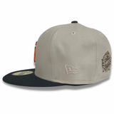NEW ERA "WORLD CLASS" SF GIANTS FITTED HAT (STONE GREY/BLACK)