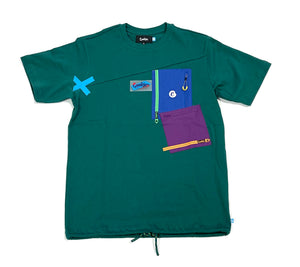 COOKIES "ALL CONDITIONS" CUT N SEW TEE (GREEN/MULTI)