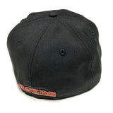 NEW ERA “BASIC” SF 49ERS FITTED HAT (BLACK/RED) (SIZE 7)