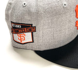 NEW ERA "HEATHER PATCH" SF GIANTS FITTED HAT (SIZE 7 1/8 & 8)