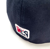 NEW ERA "ROAD OF" PORTLAND SEA DOGS FITTED HAT(NAVY/RED) (7 1/8, 7 1/4 & 8)