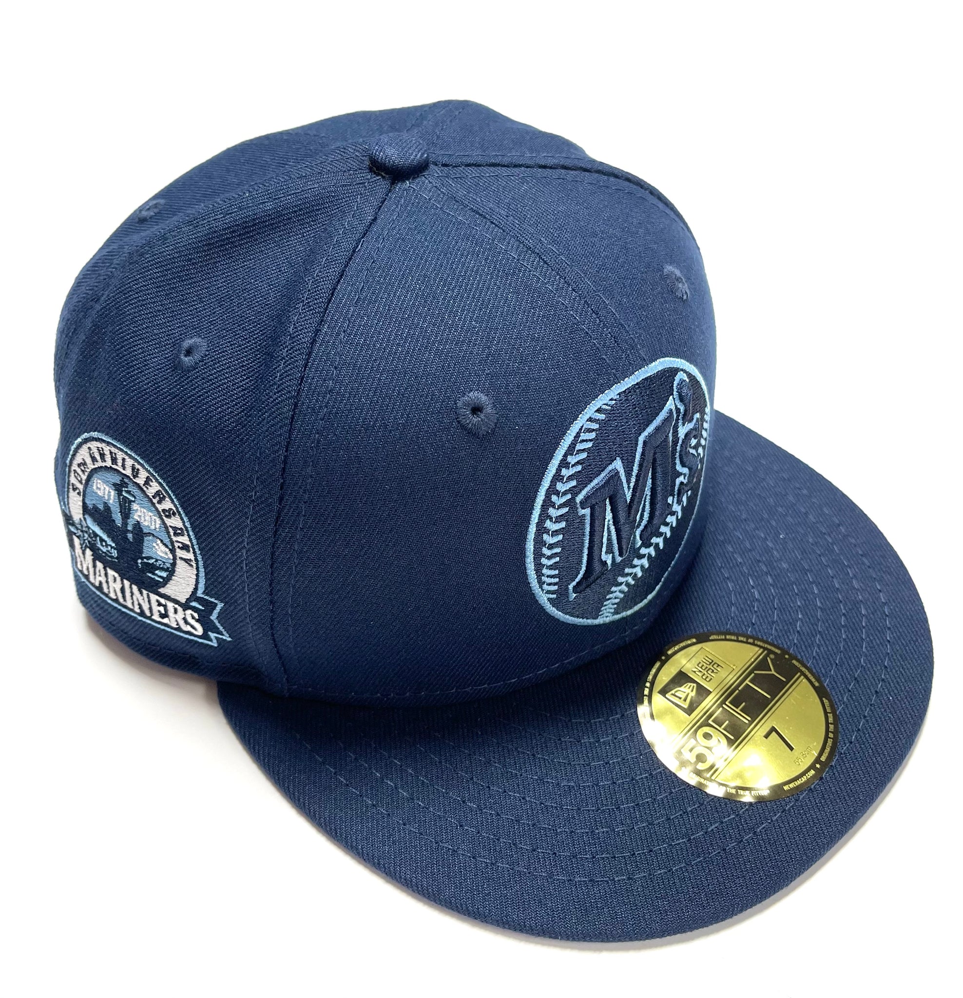 NEW ERA CHASING M'S SEATTLE MARINERS FITTED HAT (OCEAN BLUE