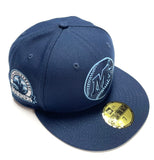 NEW ERA "CHASING M'S" SEATTLE MARINERS FITTED HAT (OCEAN BLUE/LIGHT BLUE)