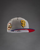 NEW ERA "CHAMPIONSHIP EDITION" SAN FRANCISCO GIANTS FITTED (GREY/BLUE)